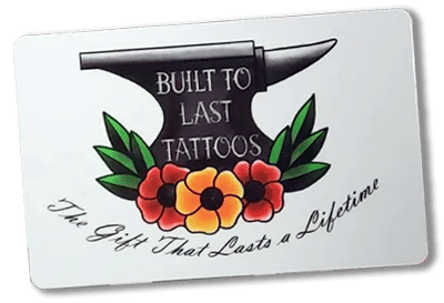 Built to Last Tattoos Gift Card