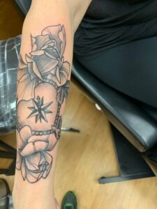 Compass rose | Built to Last Tattoos | Tattoos Duncan BC